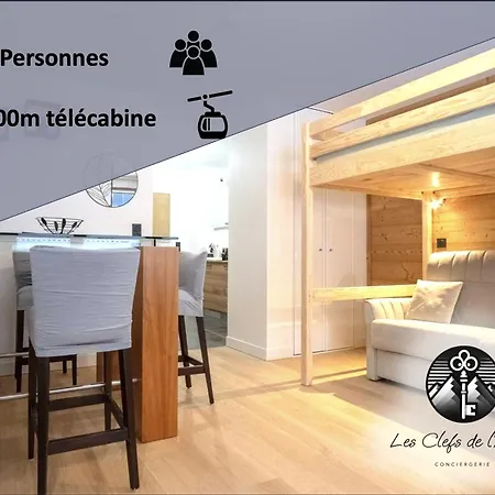 Studio Neuf, Cosy & Moderne Vieil Alpe - 100M Des Remontees Mecaniques Alpe Express Alpe d'Huez Exterior photo